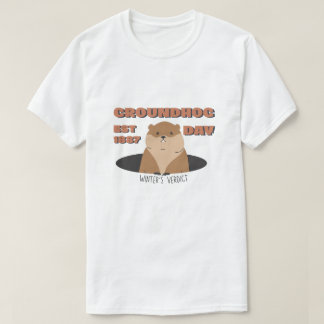 Groundhog Day T-Shirt | Retro EST 1887
