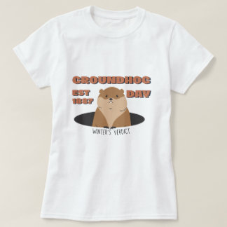 Groundhog Day T-Shirt | Retro EST 1887