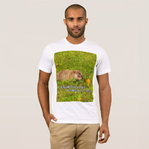 Groundhog Day tidings to you! t-shirt