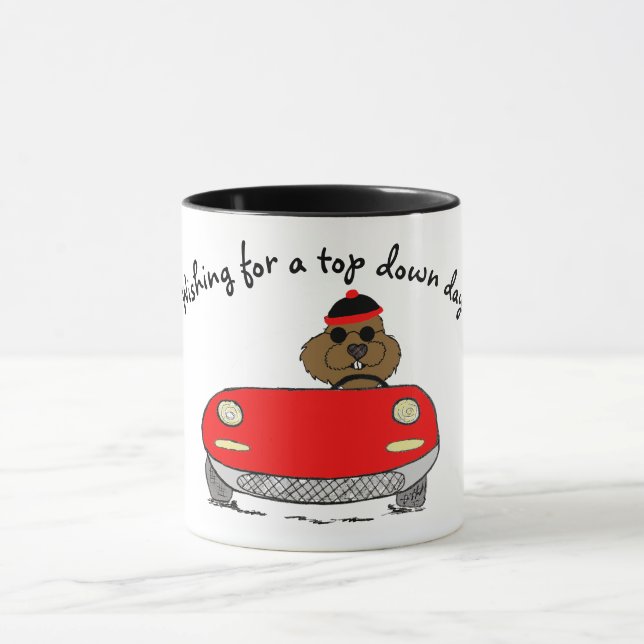 Groundhog Day | Top Down Mug (Center)