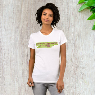 Groundhog Day Wood Lettering T-Shirt