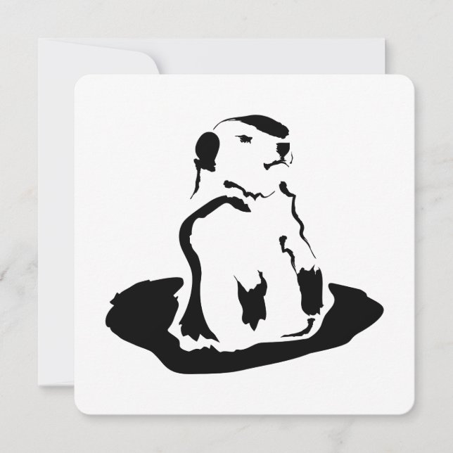 groundhog invitation (Front)