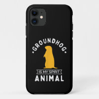 Groundhog is my Spirit Animal Funny Woodchuck