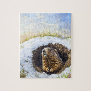 Groundhog jigsaw puzzle