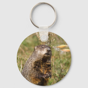 Groundhog Key Ring