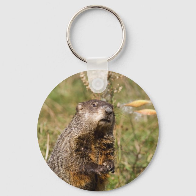 Groundhog Key Ring (Front)