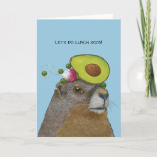 Groundhog lunch invitation