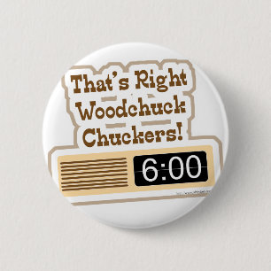 Groundhog Movie 6 Cm Round Badge