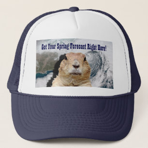 Groundhog Spring Forecast Trucker Hat