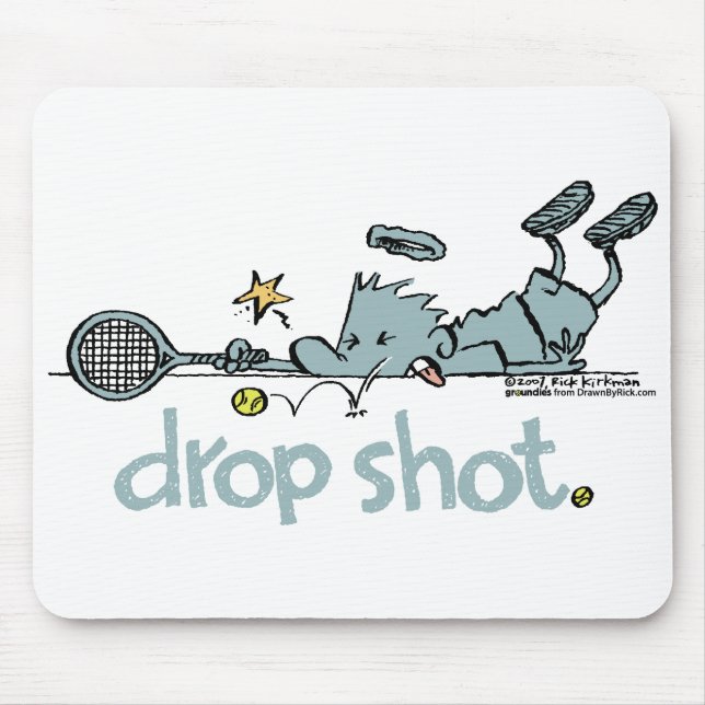 Groundies - Drop Shot mousepad (Front)