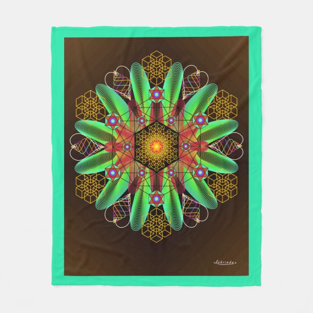 Grounding Fleece Blanket (Front)