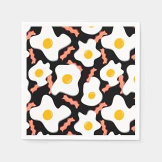 Grounds, Eggs & Side Of Bacon Napkin