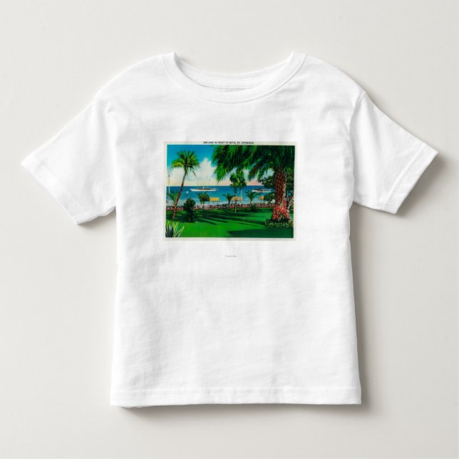 Grounds in front of Hotel St. Catherine Toddler T-Shirt (Front)