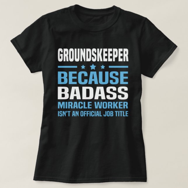 Groundskeeper T-Shirt (Design Front)
