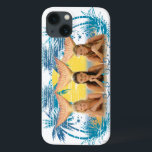 Group Blue Palm Tree Graphic iPhone 13 Case<br><div class="desc">Check out these official H2O designs! Personalise your own H2O merchandise on Zazzle.com! Click the Customise button to insert your own name or text to make a unique product. Try adding text using various fonts & view a preview of your design!</div>