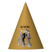 Group Four Geisha Ladies Vintage Clothing Yellow