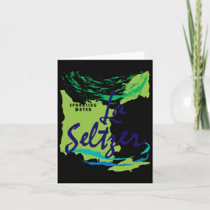 Group Halloween Costume - Lime Seltzer  Card