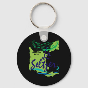 Group Halloween Costume - Lime Seltzer Key Ring