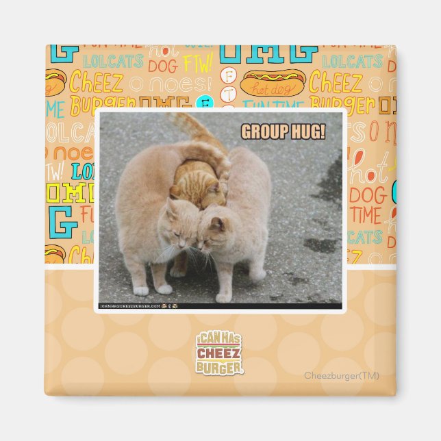 group hug magnet (Front)