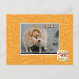 group hug postcard