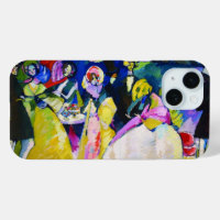 Group in Crinolines by Wassily Kandinsky
