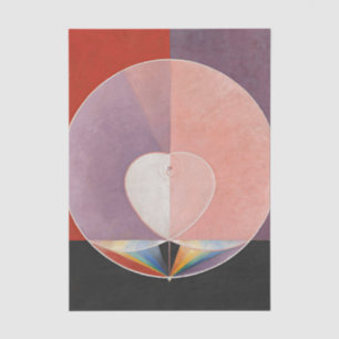 Group IX, UW, No. 25 The Dove No. 1 by Hilma Klint Tissue Paper