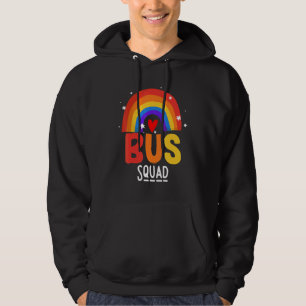 Group Matching Bus Squad Back To School For Driver Hoodie