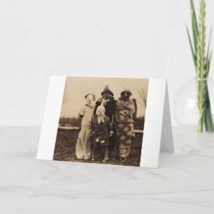 Group of Creepy Card