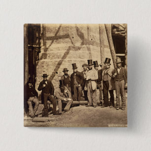 Group of Foremen, 1862 (photo) 15 Cm Square Badge