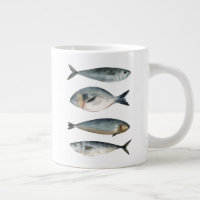 Group of Four Fish