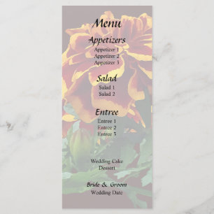 Group of Orange Marigolds With Yellow Tips Menu