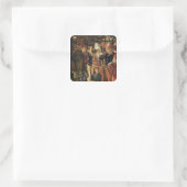 Group of Orientals, Jews and Soldiers, 1493-95 (oi Square Sticker (Bag)