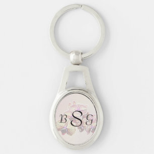 Group of Phalaenopsis Orchids Wedding Products Key Ring