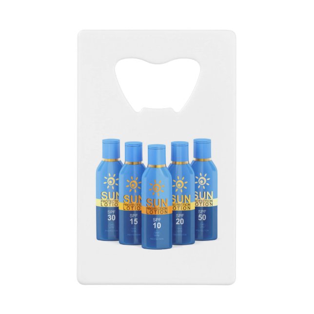 Group of sunscreen lotions (Front)