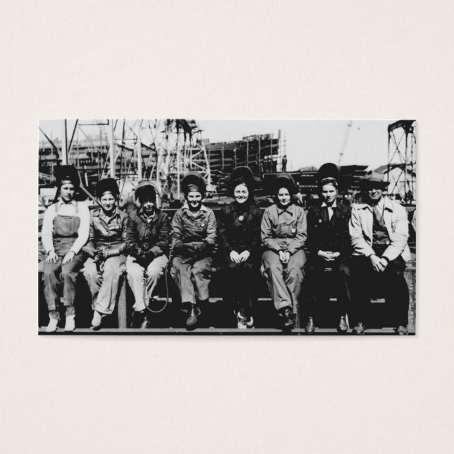 Group of Women Welders During World War Two (Front)