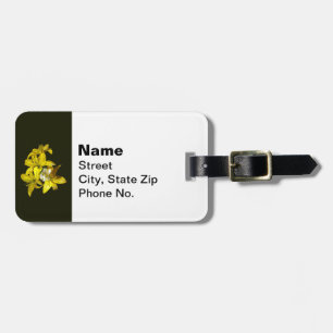 Group of Yellow Lilies Luggage Tag