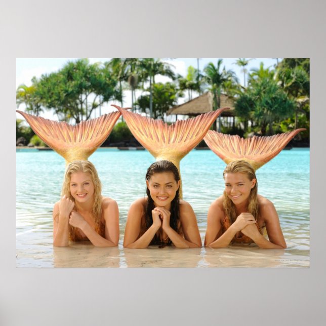 Group On The Beach Poster (Front)