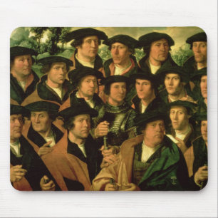 Group Portrait of the Shooting Company Mouse Pad