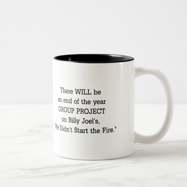 Group Project Two-Tone Coffee Mug (Right)