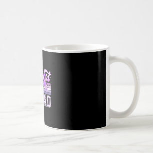 Group purple ribbon team support squad alzheimer’s coffee mug