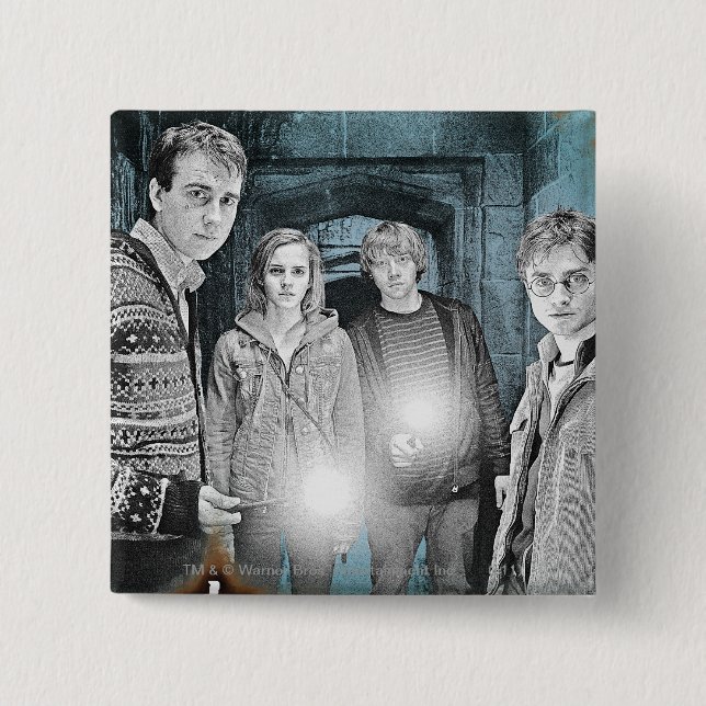 Group Shot 1 15 Cm Square Badge (Front)