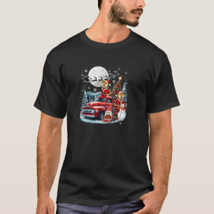 Group Xmas Gnome Snowman Santa Shiba Inus On Picku T-Shirt