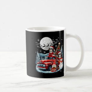 Group Xmas Gnome Snowman Santa Shih Tzus On Ckup T Coffee Mug