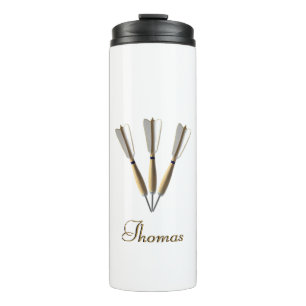 Grouped Dart Design Thermal Tumbler