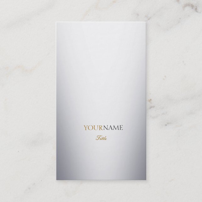 Groupon Metal Business Card (Front)