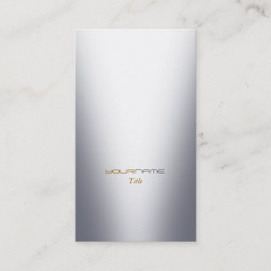 Groupon Metal Business Card