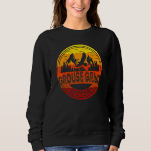 Grouse Grind Vancouver Bc Canada Hiking Trail Moun Sweatshirt