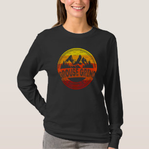 Grouse Grind Vancouver Bc Canada Hiking Trail Moun T-Shirt