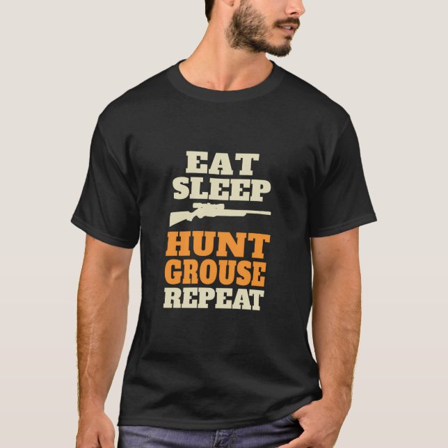 Grouse Hunting T-Shirt (Front)