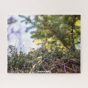 Grouse in Hiding Jigsaw Puzzle